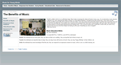 Desktop Screenshot of musicforyoungminds.com